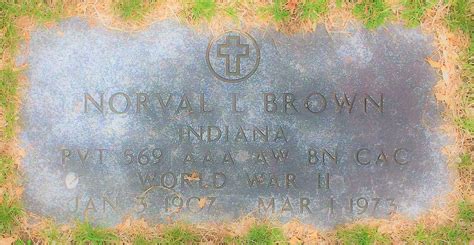 Norval Leonard Brown 1907 1973 Mémorial Find a Grave