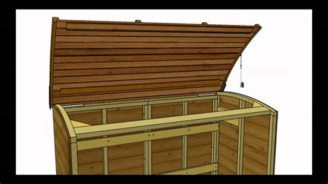 How To Build Wooden Garbage Bin Plans Pdf Plans