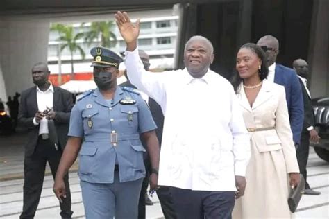 Côte D’ivoire Laurent Gbagbo Annonce Sa Candidature à L’élection Présidentielle De 2025