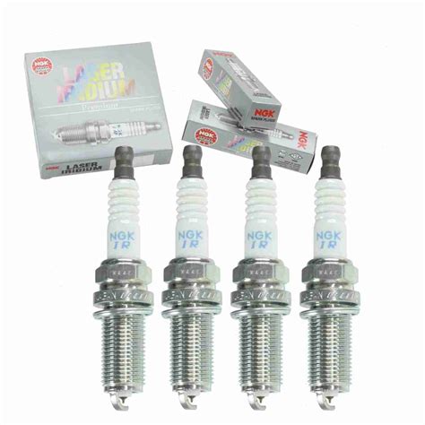 4 Pc NGK 6481 Laser Iridium Spark Plugs For 22401AA630 31216183