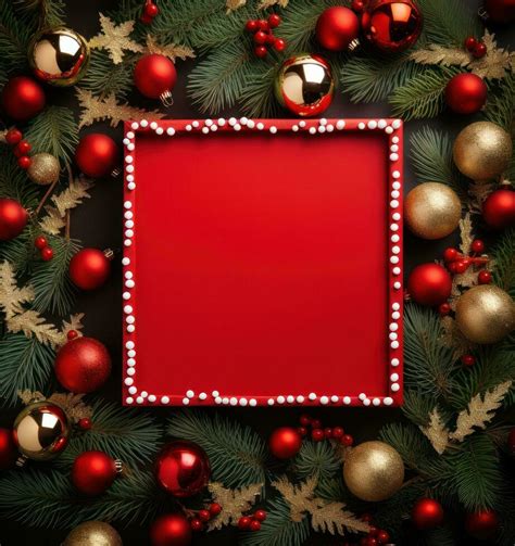 Abstract Christmas Frame Background 27776958 Stock Photo At Vecteezy