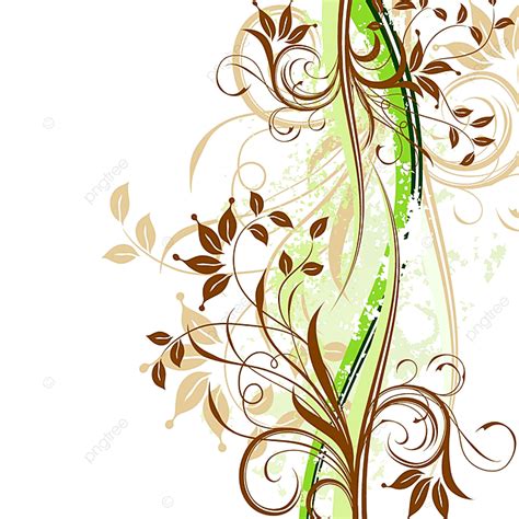 Grunge Floral Vector Hd Images Grunge Floral Background Nature Design