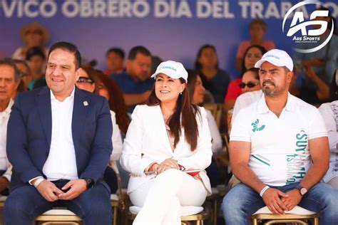 Tere Jiménez Encabezó El Desfile Cívico Obrero Por El Día Del Trabajo Agssports