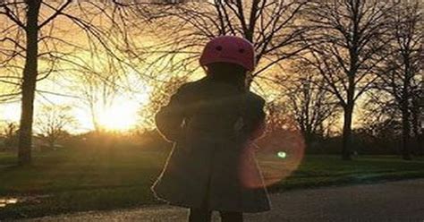 David Beckham Gushes Over Cute Harper Admiring Sunset Ok Magazine