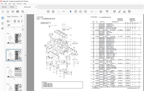 Yanmar 4hal Parts Catalog Manual Pdf Download Heydownloads Manual