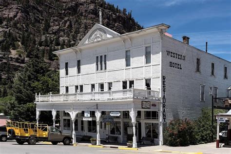 Historic Western Hotel And Saloon C 1891 Ouray Co Inn For Sale