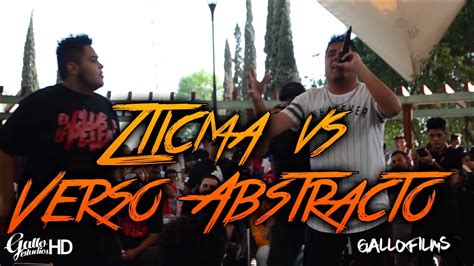 Zticma Vs Verso El Club De La Pelea Primer Batalla YouTube