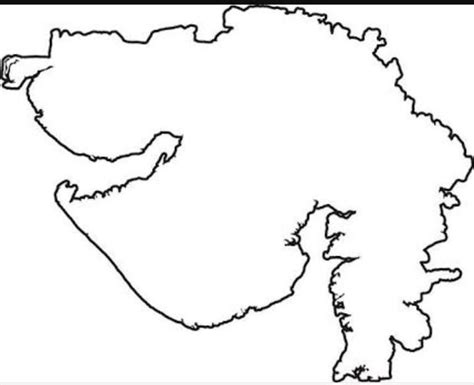 Blank political map of india - erofare