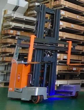 Electric Forklift Reach Truck Side Loader Stacker Electric Pallet Truck