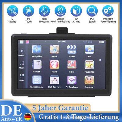 Zoll Gps Navi Navigation F R Auto Lkw Pkw Navigationsger T Gb Eu