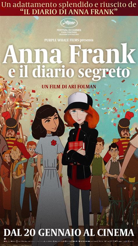 Anna Frank E Il Diario Segreto Di Ari Folman Trailer E Poster Del