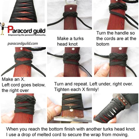 Step By Step Paracord Knife Handle Patterns At Thomas Watson Blog