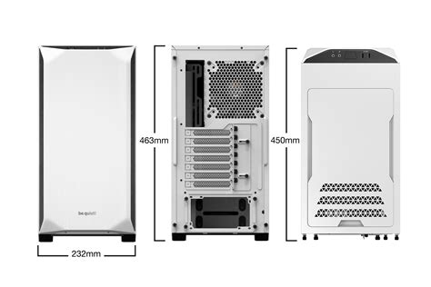 PURE BASE 500 | WHITE silent essential Obudowy PC from be quiet!