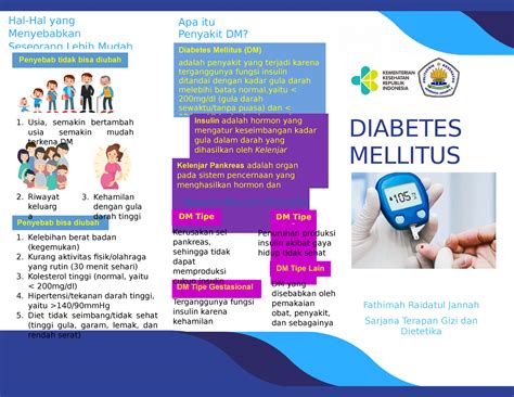 Leaflet Diet Diabetes Melitus Homecare24