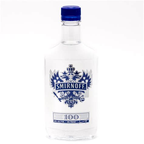 Smirnoff 57 100 Proof Vodka 375ml Bottle