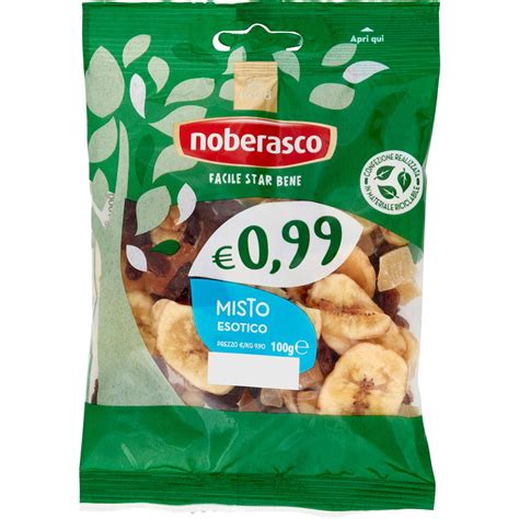 Frutta Secca Disidratata Zuccherata Mix Esotico NOBERASCO 100 G Coop Shop