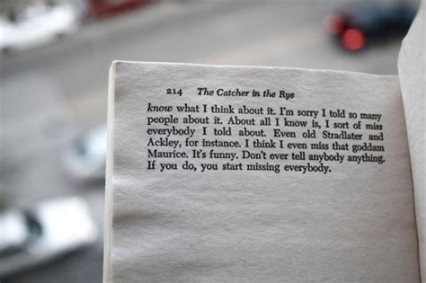 Catcher In The Rye Quotes With Page Numbers - ShortQuotes.cc