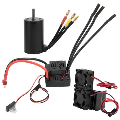 Waterproof Kv Brushless Motor A Brushless Esc Heatsink Combo