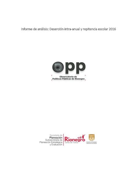 PDF Informe de análisis Deserción intra anual y repitencia