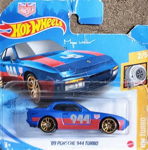 Embalagem Danificada Hot Wheels Turbo Porsche Turbo