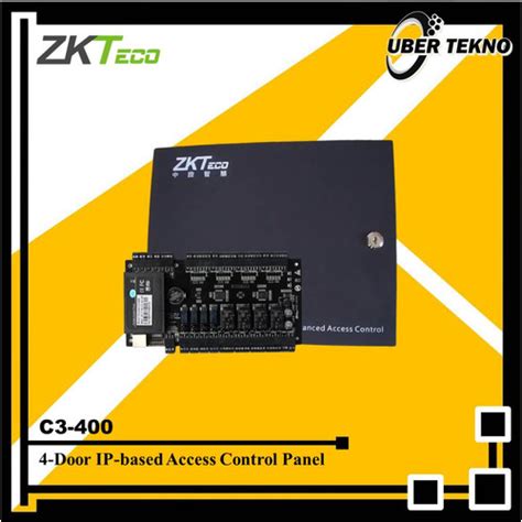 Jual Access Control Panel 4 Door Zkteco C3 400 Kota Bekasi Uber Tekno Tokopedia