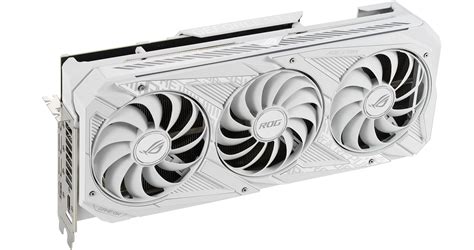 ASUS GeForce RTX 3080 ROG STRIX OC White 10GB GDDR6X RAM Grafikkort