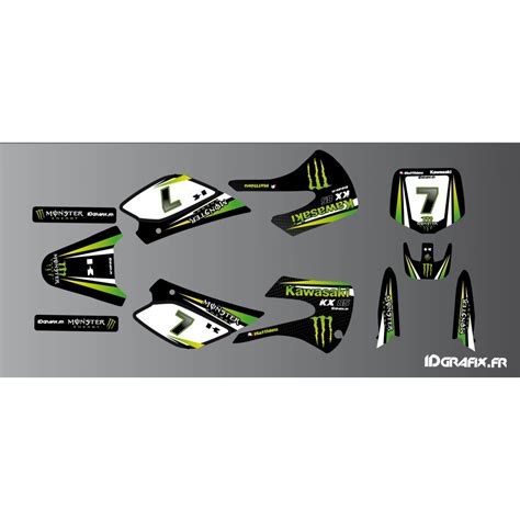 Kit deco Kawasaki Racing Kawasaki KX 65 / KX 85