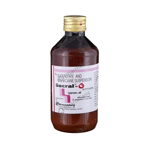 Sucral O Susp 200ml Uses Side Effects Dosage Composition Price