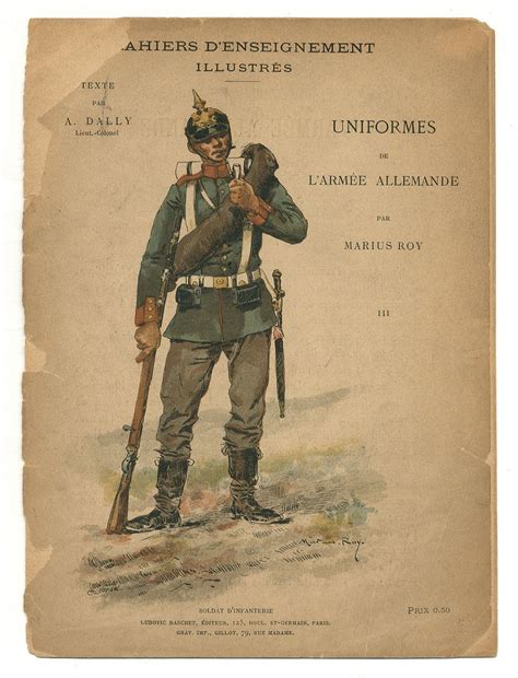 Cahiers D Enseignement Illustrés Uniformes de L Armée Allemande par