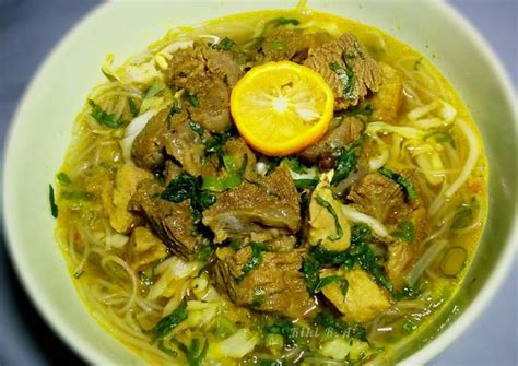 Resep Soto Daging Sapi A La Just Try And Tasty Mbak Endang Oleh Dapur