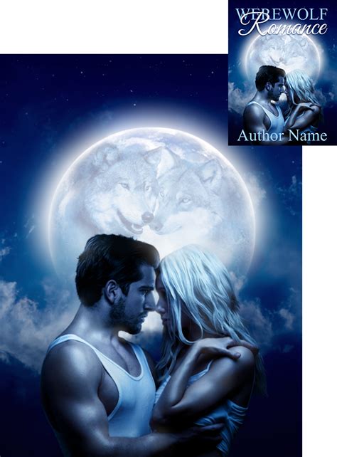 Werewolf Romance Book Cover - Blue Mood by Viergacht on DeviantArt