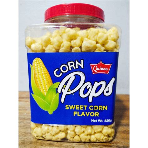 Quinns Corn Pops Sweet Corn Flavor G Shopee Philippines