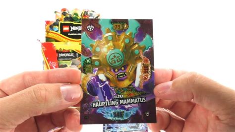 Lego Ninjago Trading Card Game Serie Next Level Display Unboxing