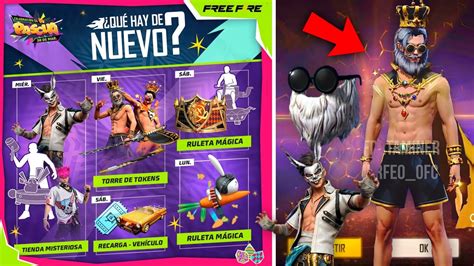 Agenda Semanal De Free Fire Barba Del Viejo O Asi Funciona Ruleta