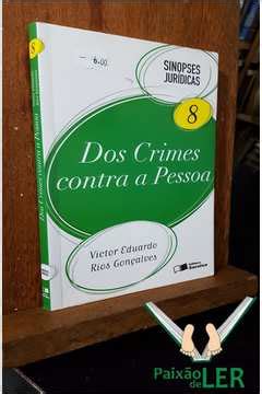 Livro Sinopses Jurídicas 8 dos Crimes Contra a Pessoa Victor