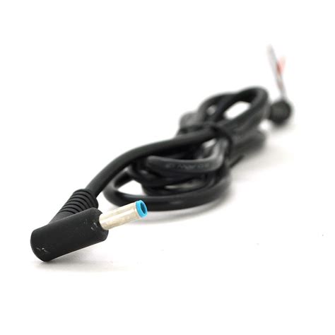 Кабель (asus, HP) 4,5х3,0 blue pin 1 ферит довжина 1,2 м прямої штекер ...