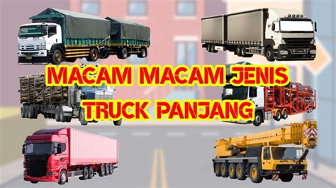 Macam Macam Jenis Truck Panjang Tronton Cargo Logging Carreir Truck