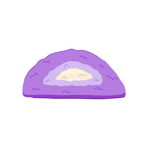 Color Bath Mat Cartoon Vector Illustration Stock Illustration