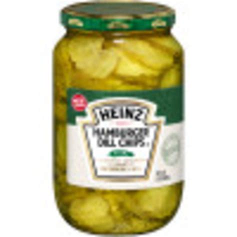 Heinz® Heinz Hamburger Dill Chips Pickles 32 Fl Oz Jar Heinz®