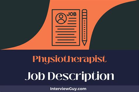 Physiotherapist Job Description Updated For 2025