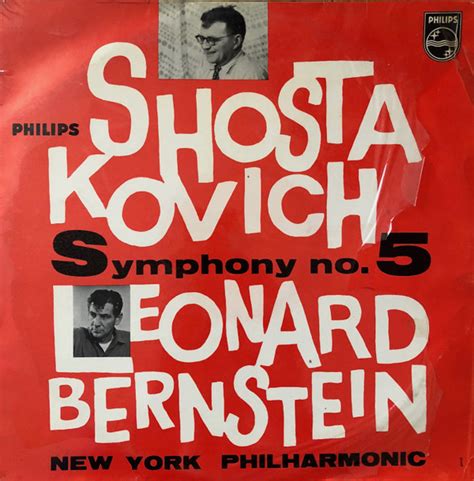 Shostakovich Leonard Bernstein New York Philharmonic Symphony No