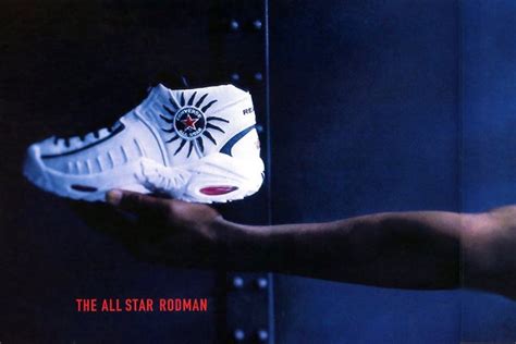 Dennis Rodmans Shoe History With Nike Reebok And Converse Pics