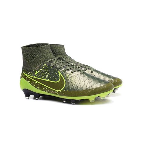 2015 Scarpe Da Calcio Nike Magista Obra FG ACC Power Clash Verde