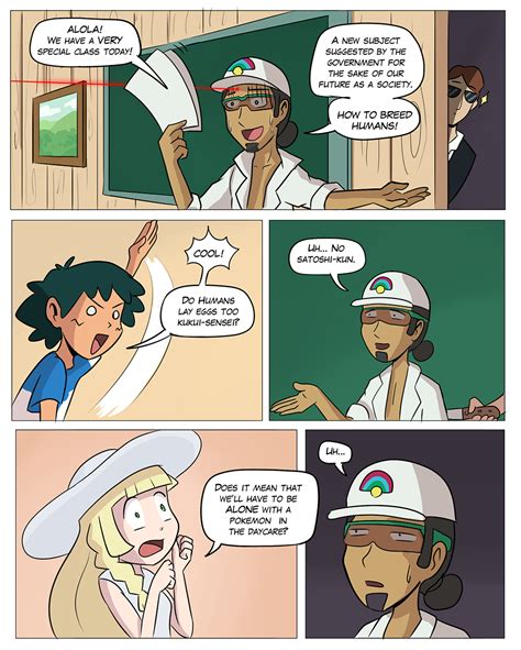 Post 2049872 Ashketchum Lillie Porkyman Professorkukui Raicosama Comic