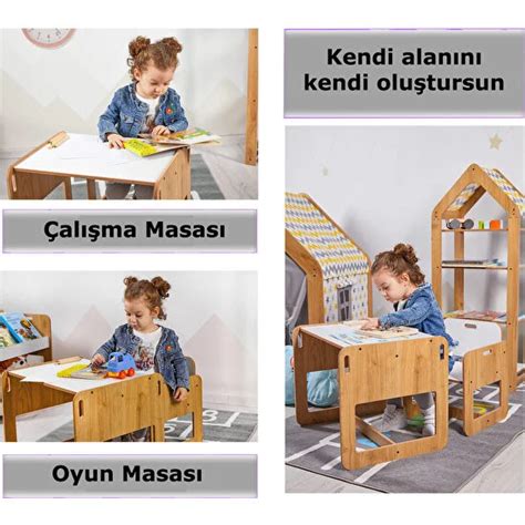 Hepsigeliyo Minera 2 4 Yaş Kumru Ahşap Montessori Çocuk Oyun Çalışma