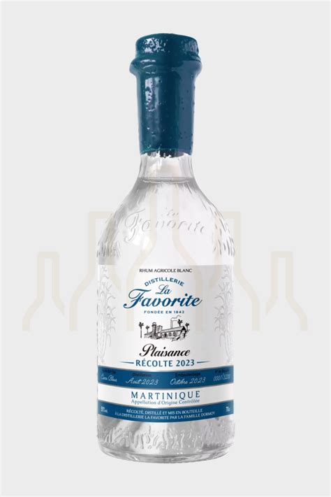 La Favorite Plaisance Canne Bleue Rhum Agricole Blanc De