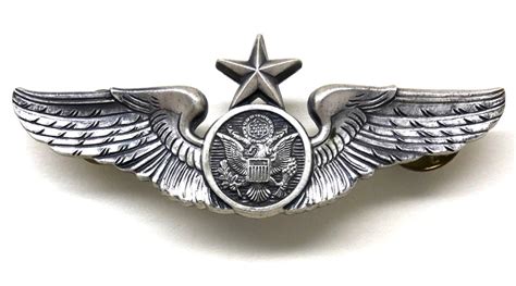 Usaf Sterling Master Aircrew Wings Battlefront Collectibles