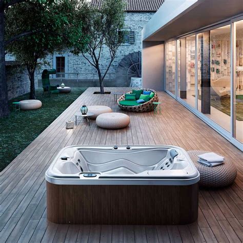 Minipiscina MySpa 216 165 Hot Tub Backyard Hot Tub Patio Hot Tub