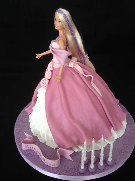 Barbie Pink Princess Cake - CakeCentral.com