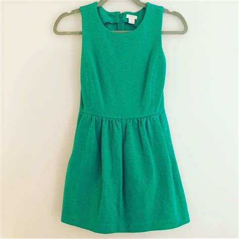 J Crew Dresses J Crew Daybreak Dress Green Poshmark